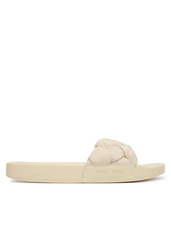 Tommy Jeans Tommy Jeans Nazouváky Tjw Braided Slides EN0EN02975 Écru