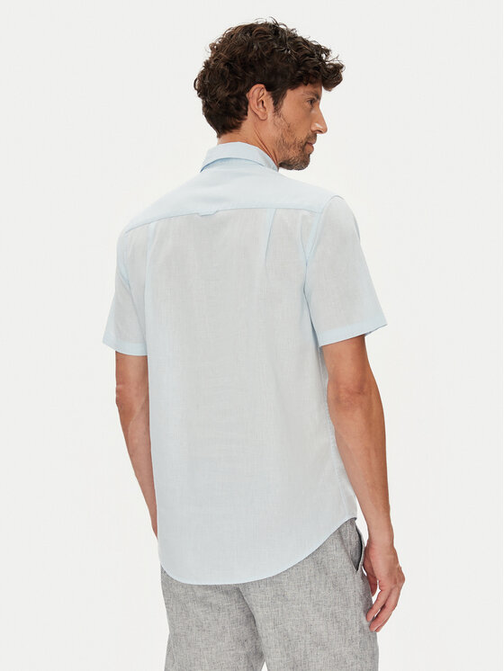 U.S. Polo Assn. U.S. Polo Assn. Košile MUP3254 Světle modrá Regular Fit
