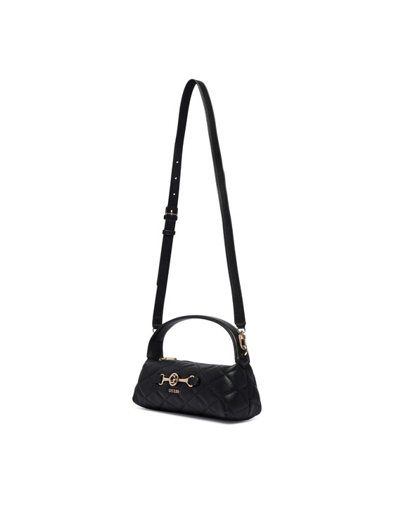 Guess Guess Τσάντα Frances Mini HWQG22 41720 Μαύρο