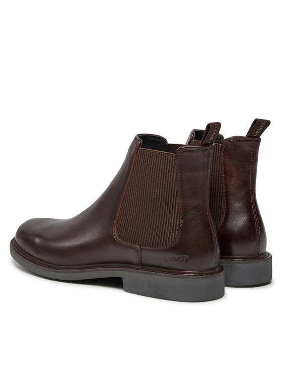Levi's® Levi's® Kotníková obuv s elastickým prvkem Amos 234728-695-29 Hnědá