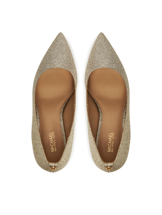 MICHAEL Michael Kors MICHAEL Michael Kors Pantofi cu toc subțire 40S5HNMP1M Auriu