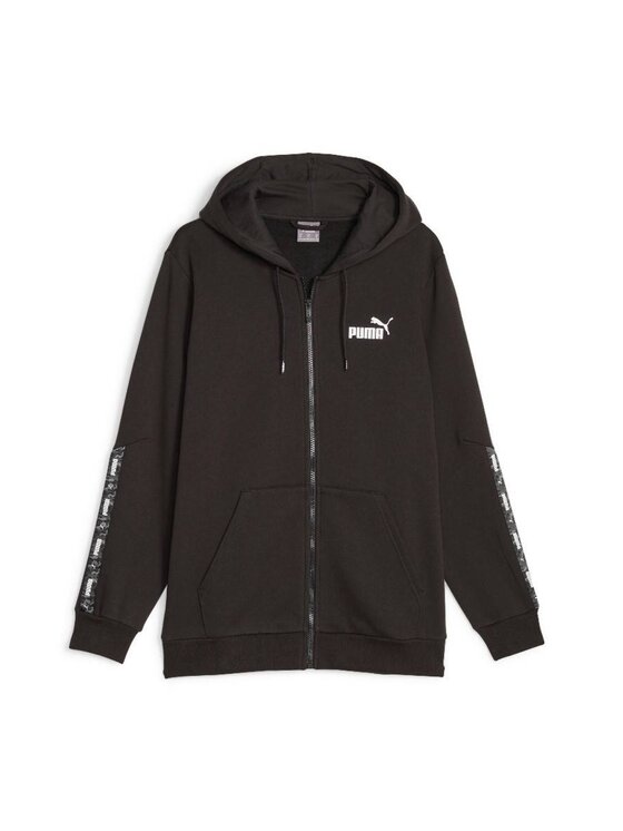Puma Puma Bluza ESS Tape Camo Full Zip Czarny Regular Fit