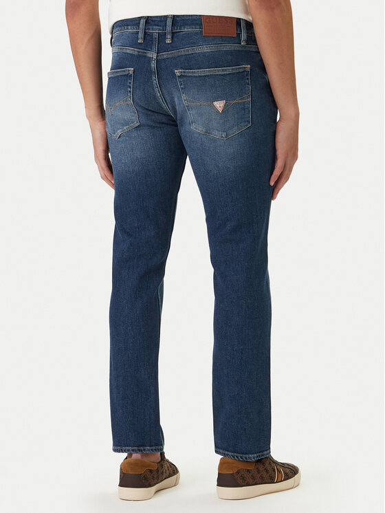 Guess Guess Jeansy M2YAN2 D4Q42 Niebieski Regular Fit