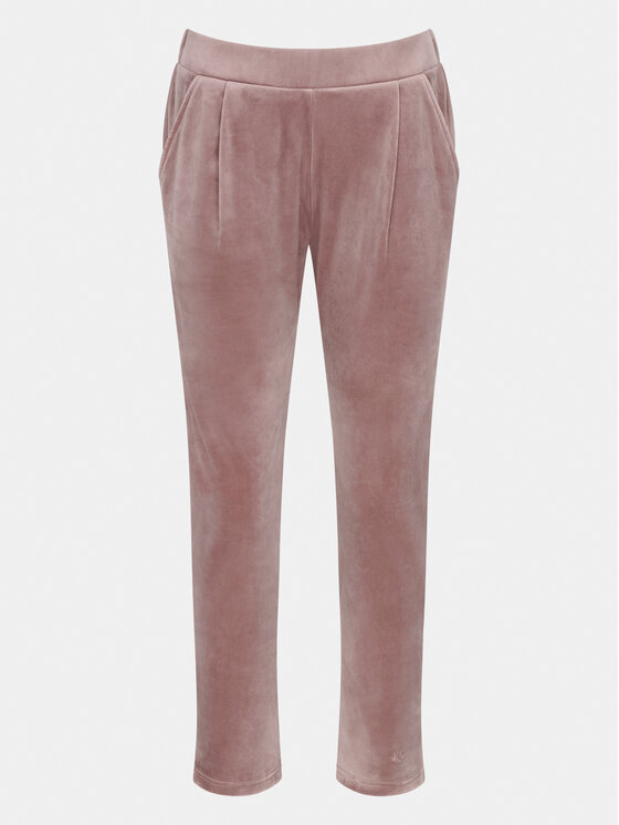 Triumph Triumph Pidžama hlače Cozy Comfort Velour Trousers 10216539 Smeđa Regular Fit