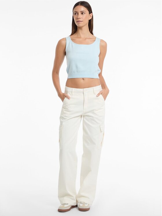 Guess Jeans Guess Jeans Top 168523 Niebieski Classic Fit