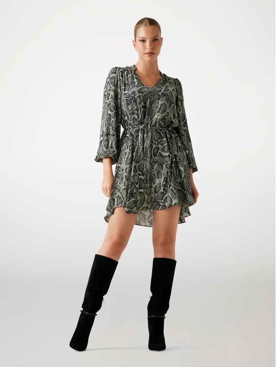 Guess Guess Každodenní šaty 178928 Barevná Classic Fit