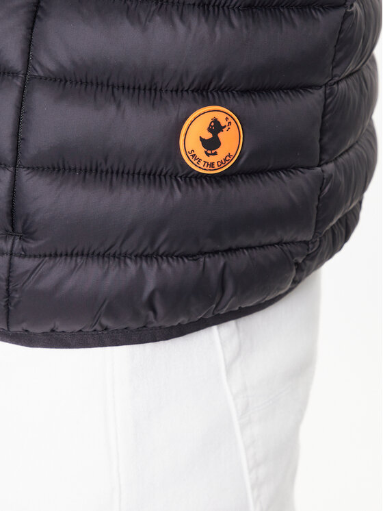 Save The Duck Save The Duck Kamizelka Adam D82410M GIGA01 Czarny Regular Fit