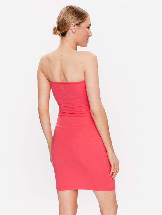 Tommy Jeans Tommy Jeans Ежедневна рокля Essential DW0DW15345 Розов Bodycon Fit