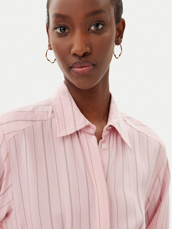 Marella Marella Vestito chemisier Denis 2513221111200 Rosa Regular Fit