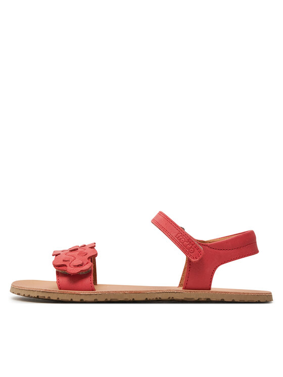 Froddo Froddo Sandali Barefoot Flexy Flowers G3150265 D Rdeča