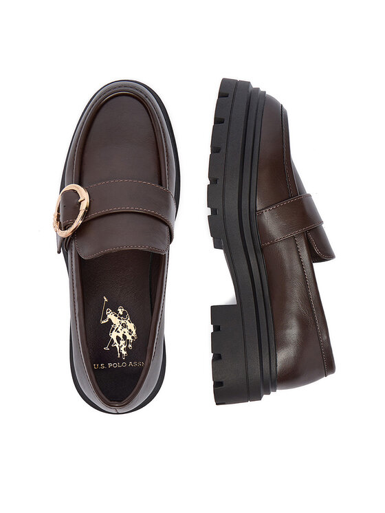 U.S. Polo Assn. U.S. Polo Assn. Chunky loafers EO-SVETA001W/GY1 Marrone scuro