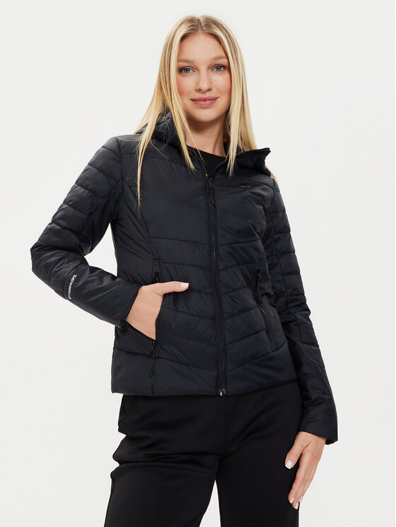 4F Geacă outdoor 4FAW23TDJAF279 Negru Slim Fit