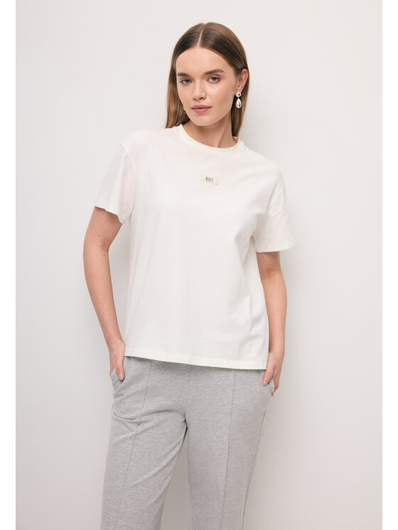 BIZUU BIZUU T-Shirt TISHAL Bílá Standard Fit
