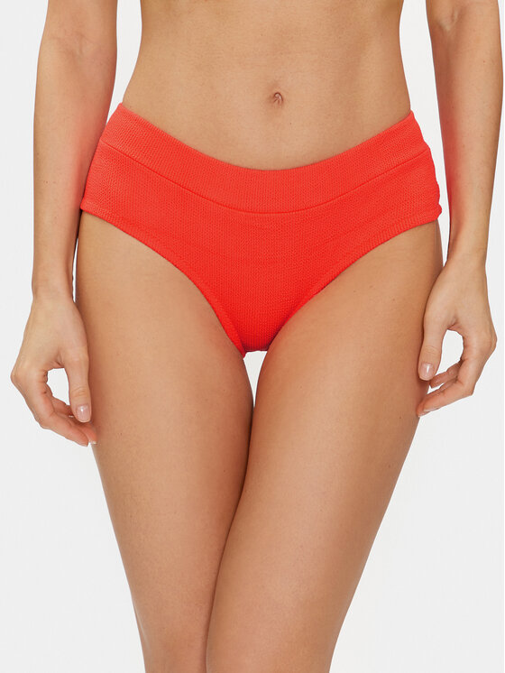 Bikini-Unterteil Banana Moon, Größe L Korallenfarben Bia Scrunchy
