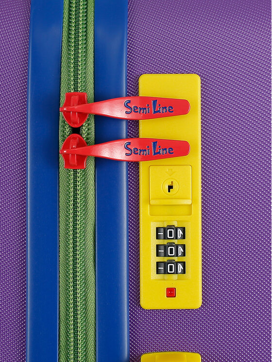 Semi Line Semi Line Rankinio bagažo lagaminas T5930-1 Violetinė