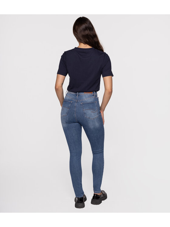 Lee Cooper Lee Cooper Jeansy DAILY Niebieski Skinny Fit