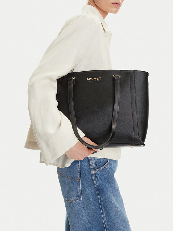 Nine West Nine West Torbica CEO-Midtown Maven-LX9844 Crna