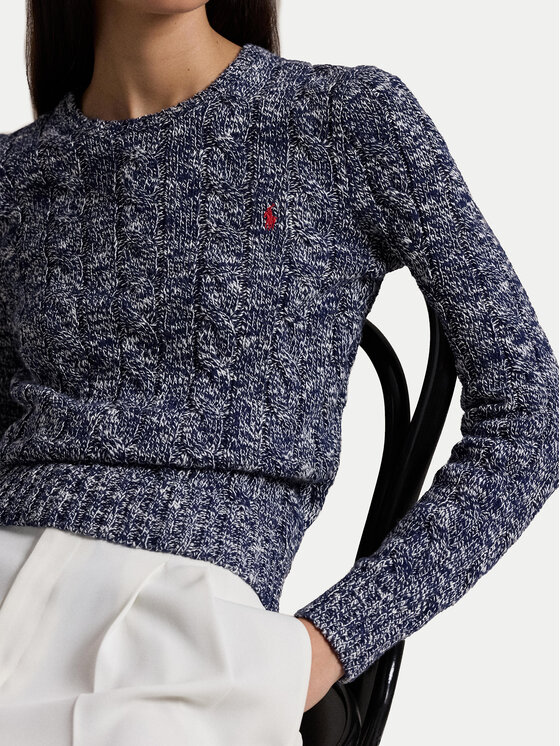 Polo Ralph Lauren Polo Ralph Lauren Džemper 211947924002 Tamnoplava Slim Fit
