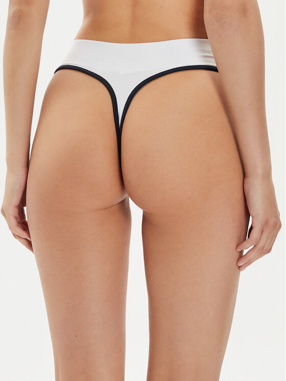 Tommy Hilfiger Tommy Hilfiger Stringi UW0UW05219 Biały