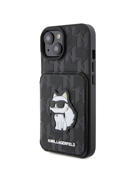KARL LAGERFELD KARL LAGERFELD Etui na telefon iPhone 15 Czarny