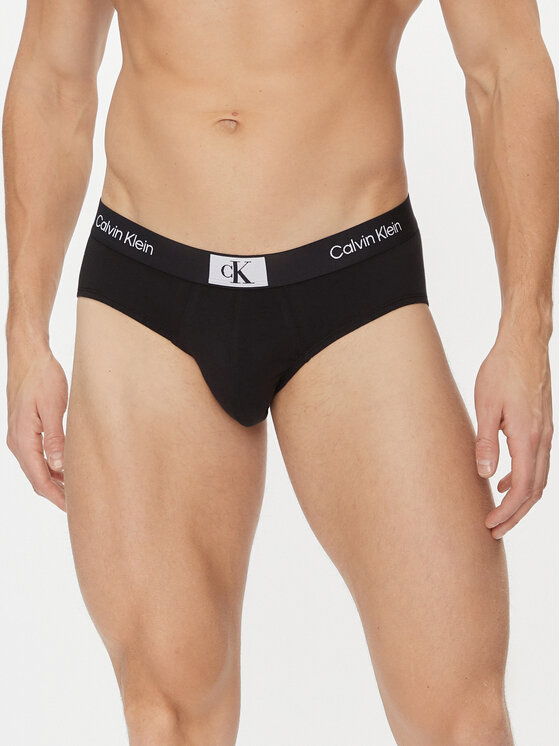 Calvin Klein Underwear Slip 000NB3402A Crna