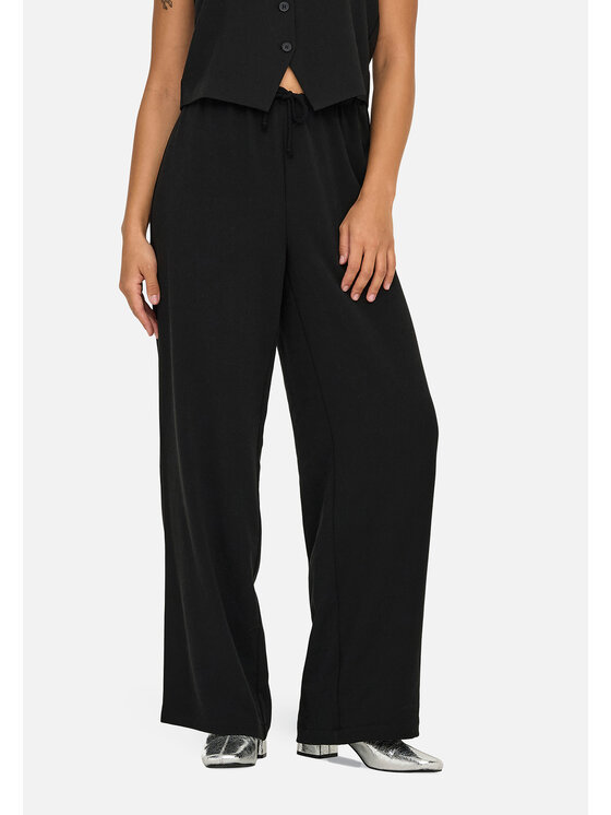 ONLY ONLY Pantaloni di tessuto 15338922-BLA 32 Nero Regular Fit