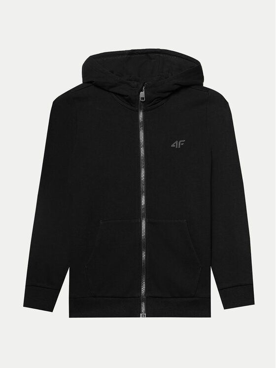 4F 4F Mikina 4FJWSS24TSWSM0926 Čierna Regular Fit