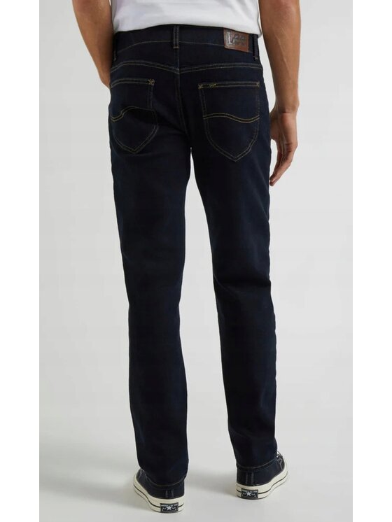 Lee Lee Jeansy Straight Fit XM - Extreme Motion - Tapered Leg Niebieski Tapered Fit