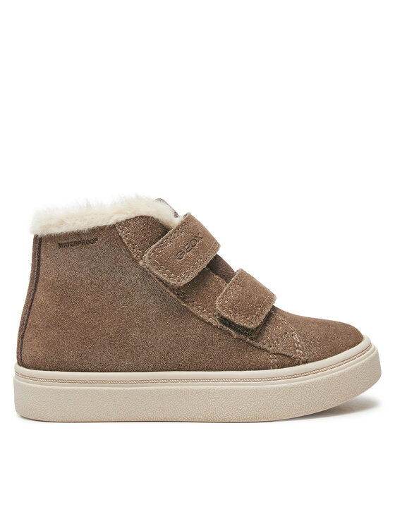 Geox Geox Šnurovacia obuv B465XA 00077 C9006 S Zlatá