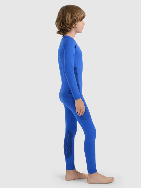 4F 4F Komplet bielizny termoaktywnej SKI UNDERWEAR Niebieski