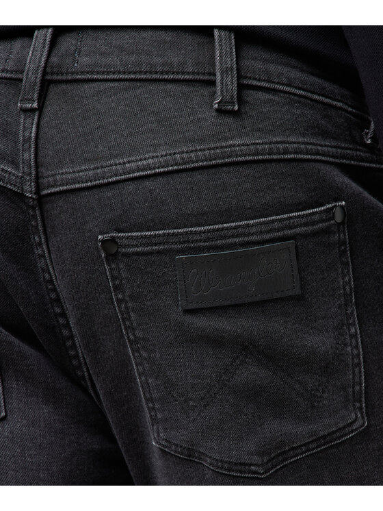 Wrangler Wrangler Jeansy 112371640 Czarny Straight Leg
