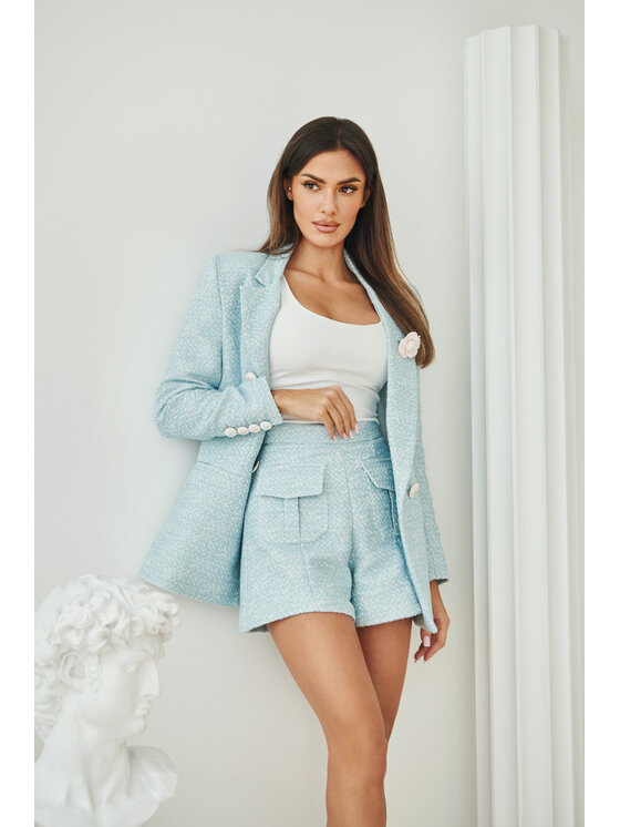 LilaLou LilaLou Garnitur Coco Niebieski Regular Fit
