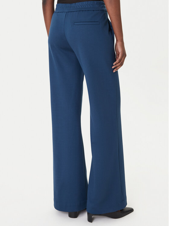 Patrizia Pepe Patrizia Pepe Παντελόνι υφασμάτινο 8P0813/A715 Μπλε Wide Leg