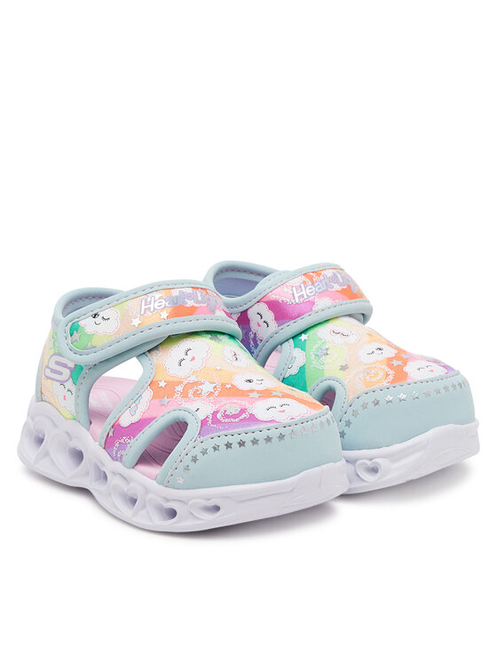 Skechers Skechers Sandale Heart Lights Sandals-Cutie Clouds 302977N/TQMT Tirkizna