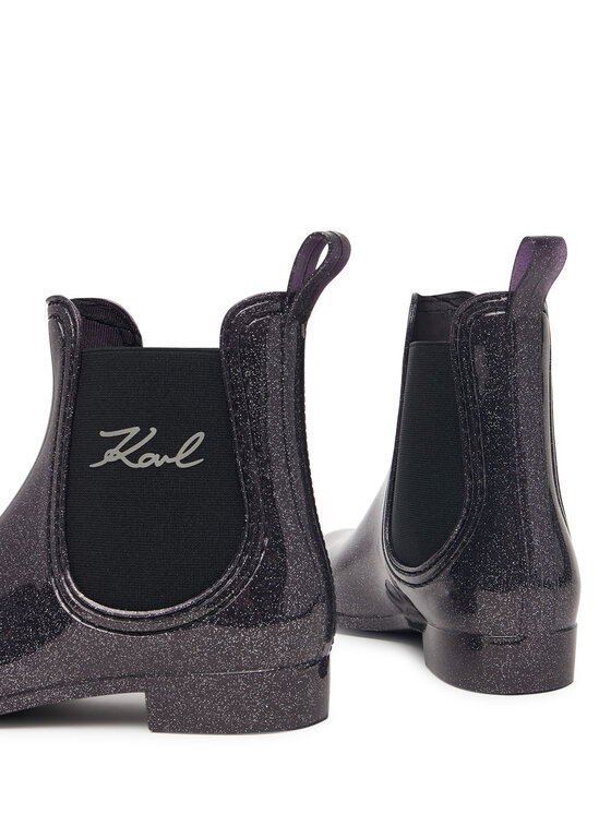 KARL LAGERFELD KARL LAGERFELD Гумові чоботи KL94775S Фіолетовий