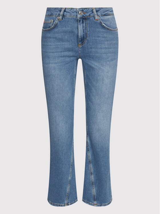 MAX&Co. MAX&Co. Teksad Broccato 71810522 Sinine Flared Leg