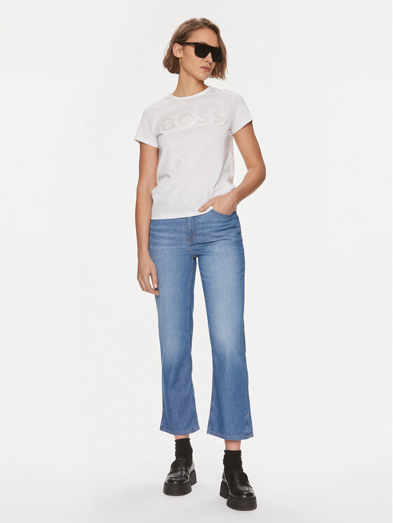 BOSS Boss T-shirt Eventsa 50514967 Bijela Regular Fit