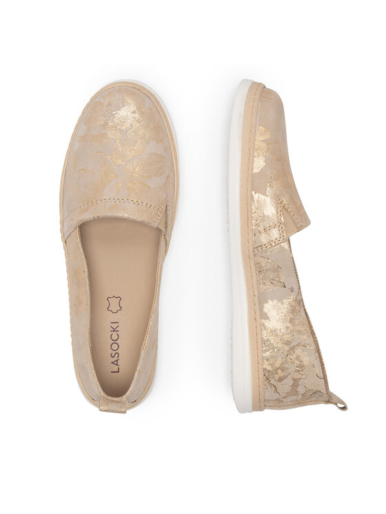 Lasocki Lasocki Sneakers aus Stoff WI23-ATINA-02 Beige
