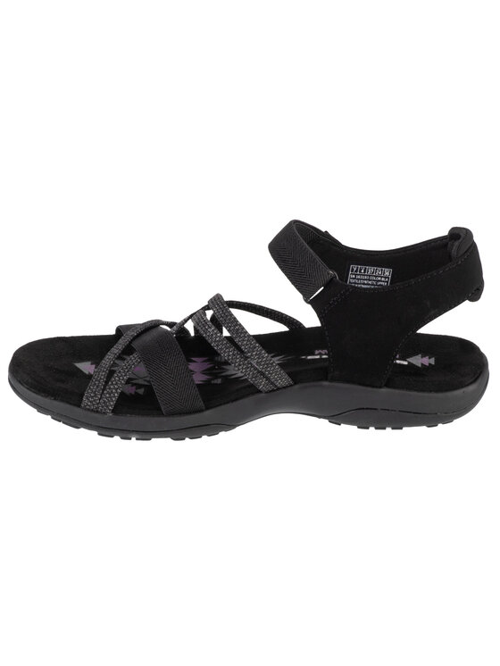 Skechers reggae sandals black top