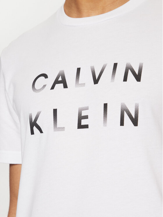 Calvin Klein Calvin Klein T-Shirt K10K114156 Biały Regular Fit