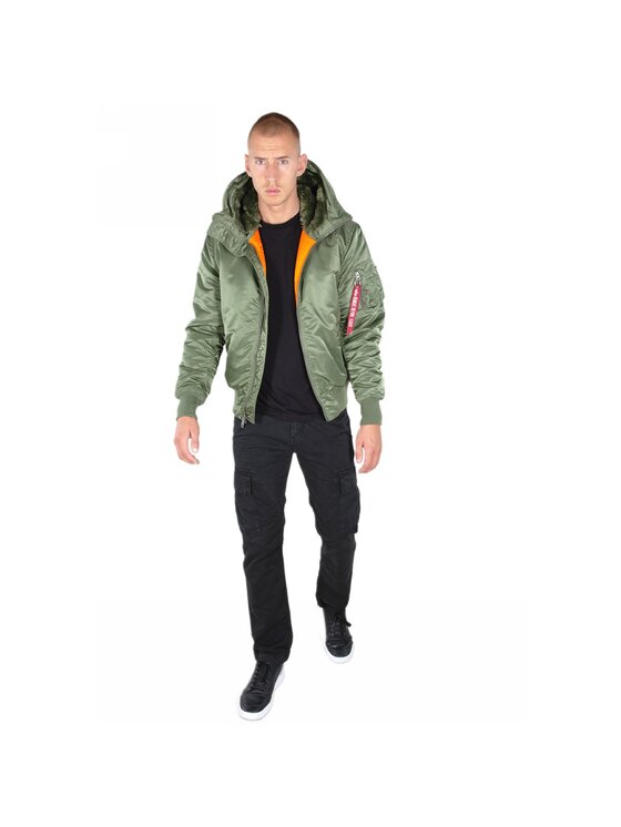 Alpha Industries Alpha Industries Bundy bomber AI.158104-01-XXL Zelená Vintage Fit