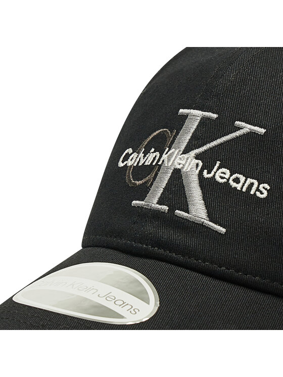 Calvin Klein Jeans Calvin Klein Jeans Czapka z daszkiem Double Embroidery K60K608846 Czarny