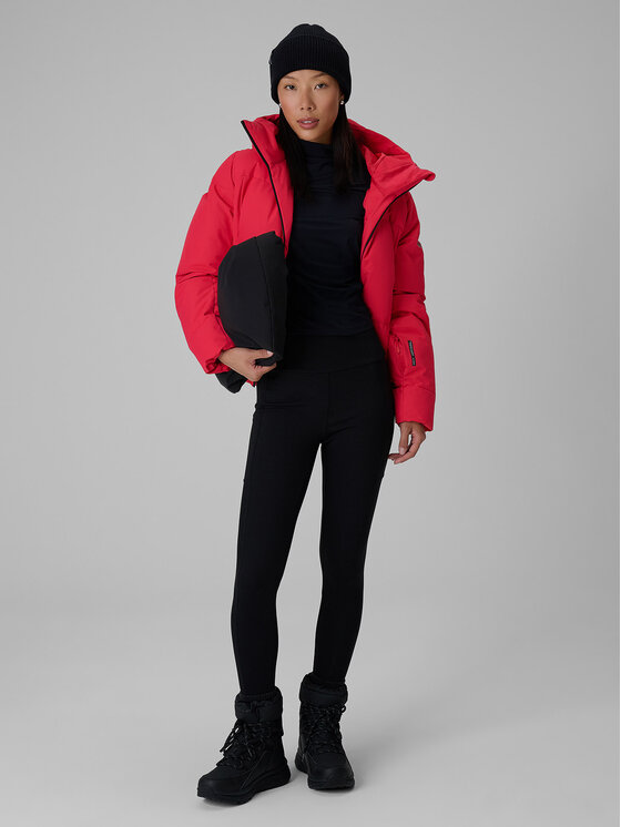 4F 4F Kurtka zimowa URBAN COMMUTER Czerwony Regular Fit