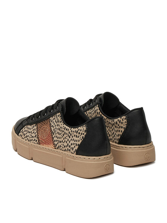 Rieker Rieker Sneakersy N5910-62 Czarny