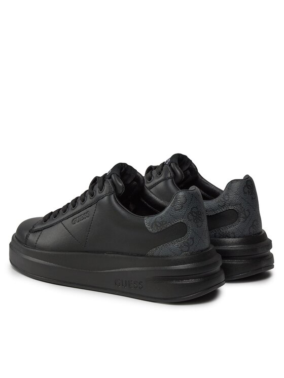 Guess Guess Αθλητικά Elbina FLPVIB LEA12 Μαύρο