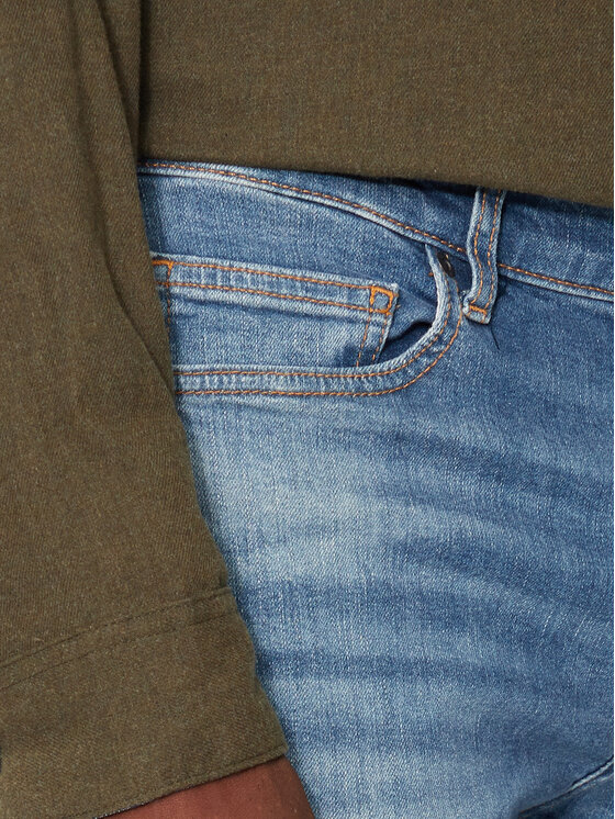 Mustang Mustang Jeansy Frisco 1015493 Modrá Skinny Fit
