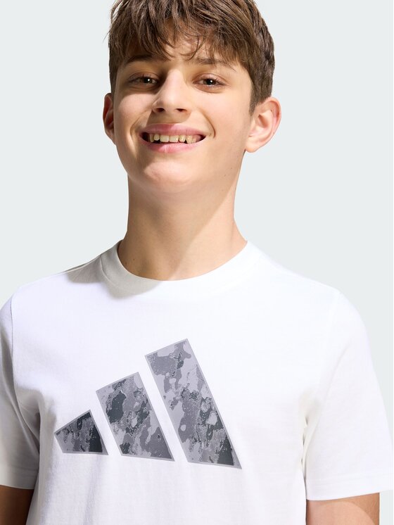 adidas adidas T-Shirt 168982 Biały Regular Fit