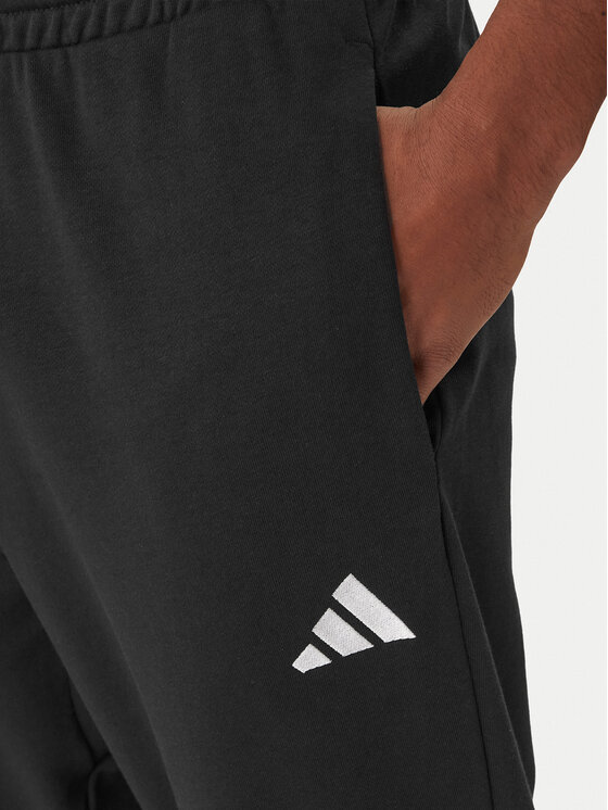 adidas adidas Spodnie dresowe Essentials Feel Cozy JE3854 Czarny Regular Fit