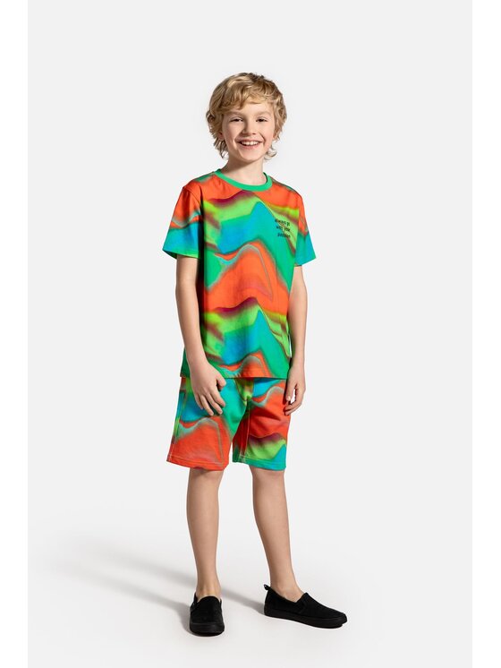 Coccodrillo Coccodrillo Szorty WC4120502DWJ-022 Kolorowy Regular Fit