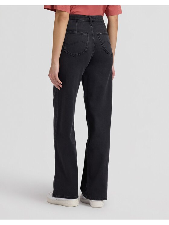 Lee Lee Jeansy STELLA Szary Wide Leg